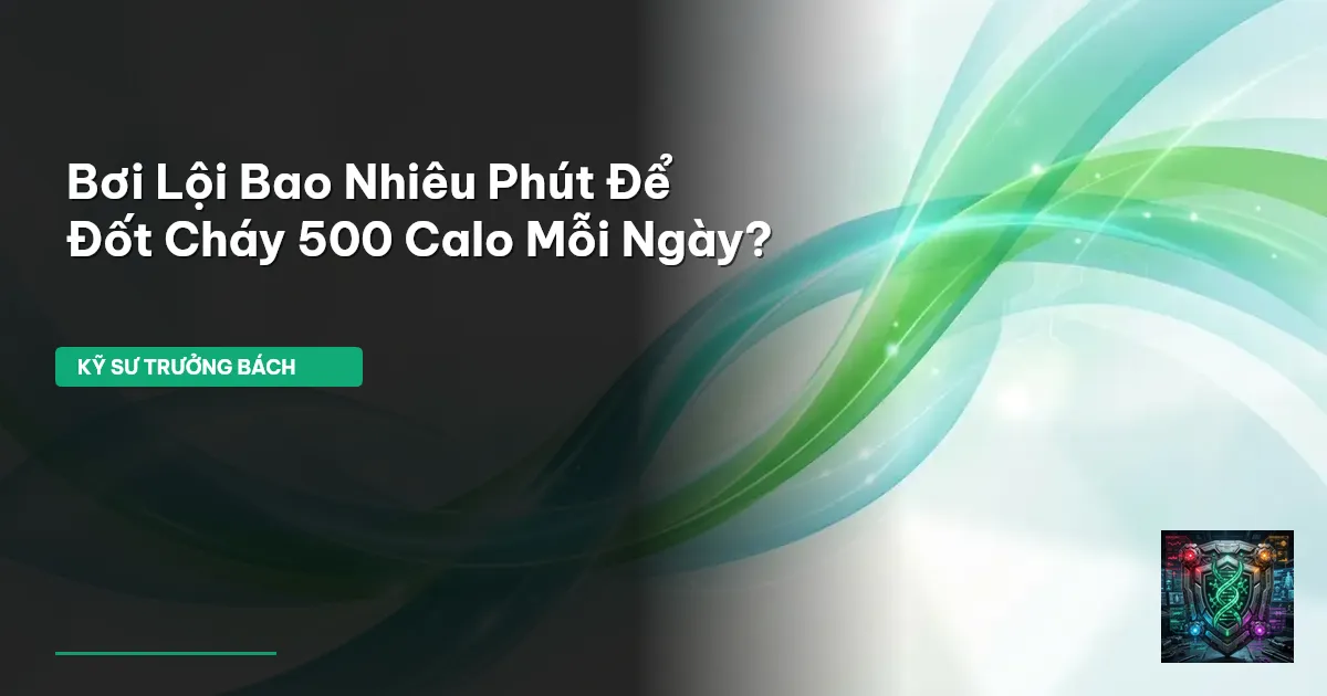 bơi lội giảm cân