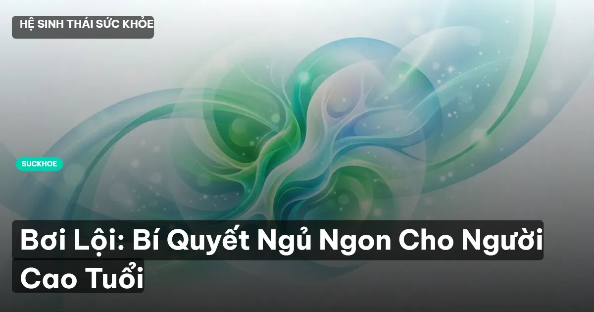bơi lội cho người cao tuổi