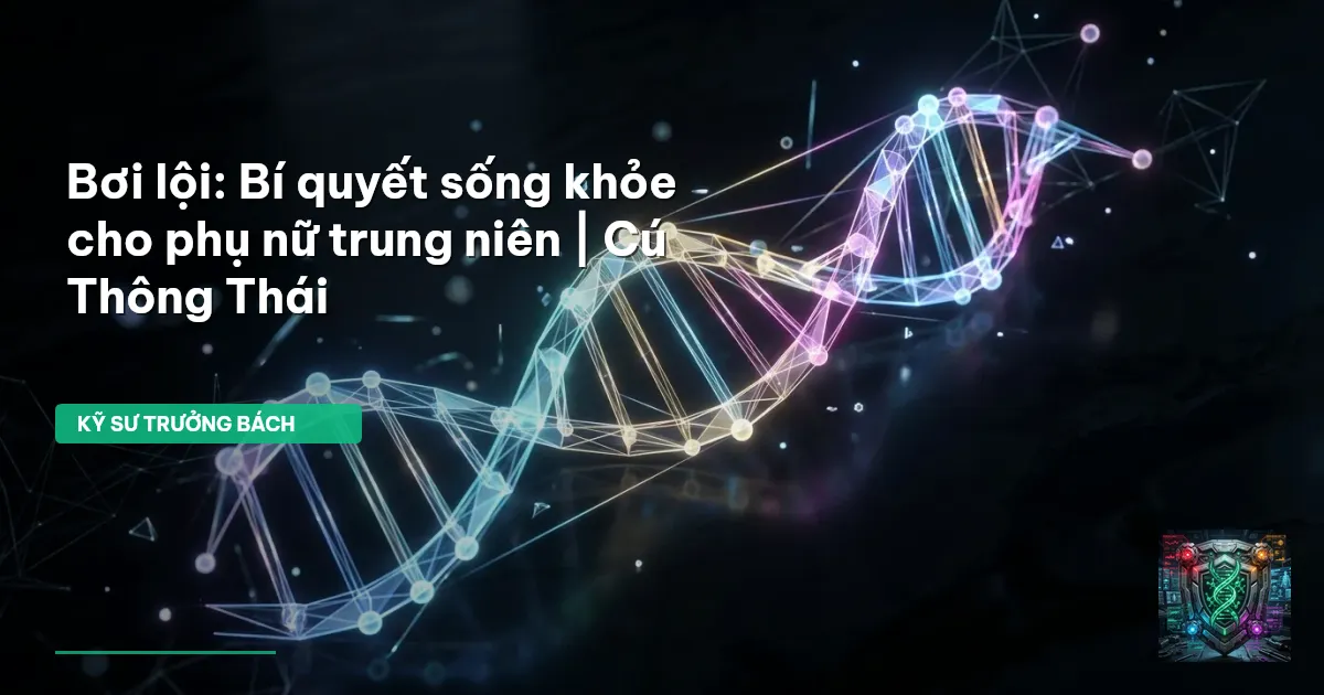 bơi lội cho phụ nữ trung niên