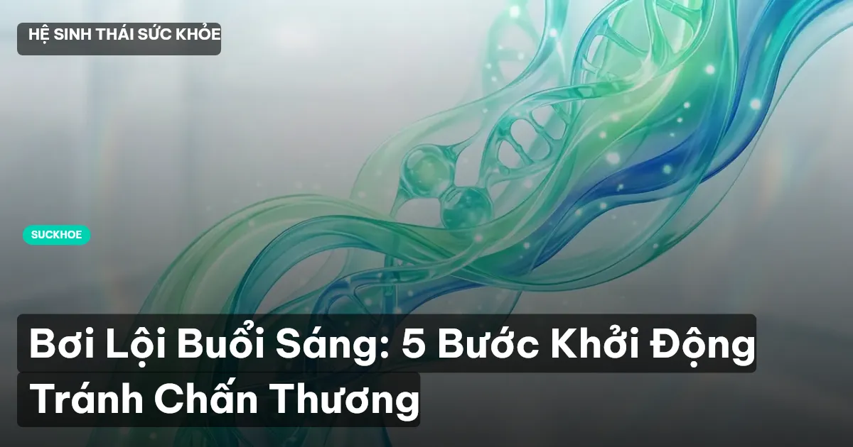 Bơi Lội Buổi Sáng: 5 Bước Khởi Động Tránh Chấn Thương