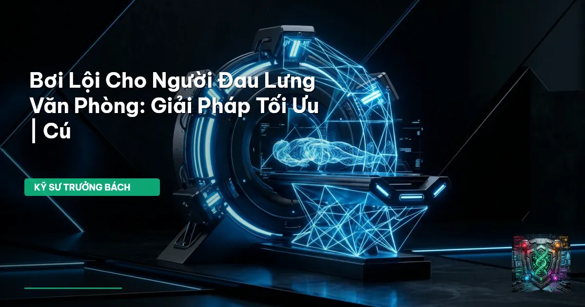 bơi lội cho người đau lưng
