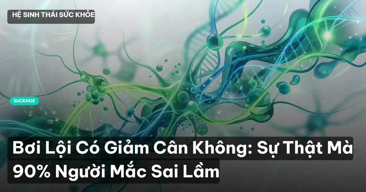 bơi lội giảm cân