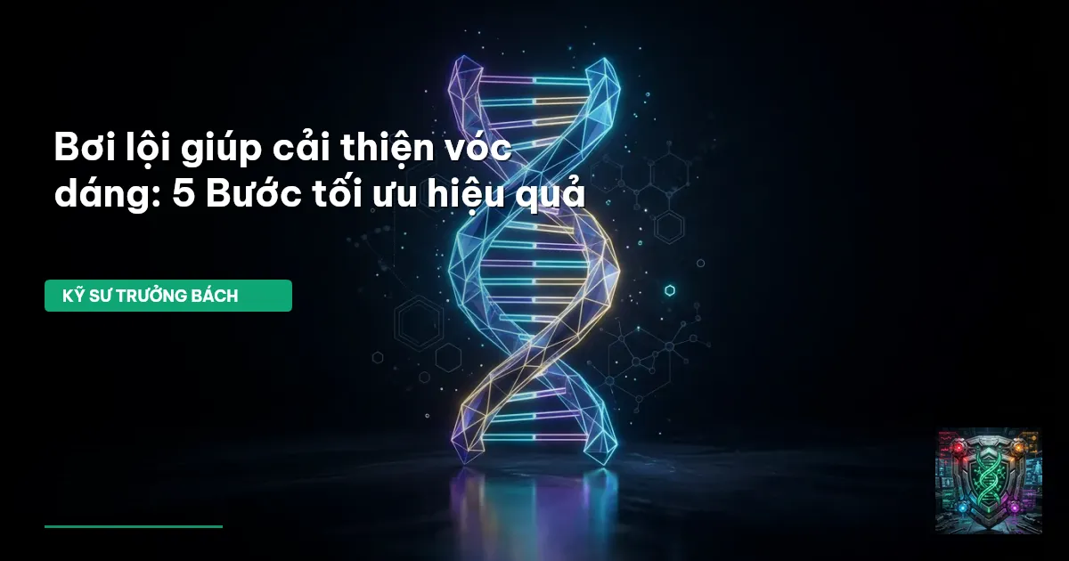 bơi lội cải thiện vóc dáng
