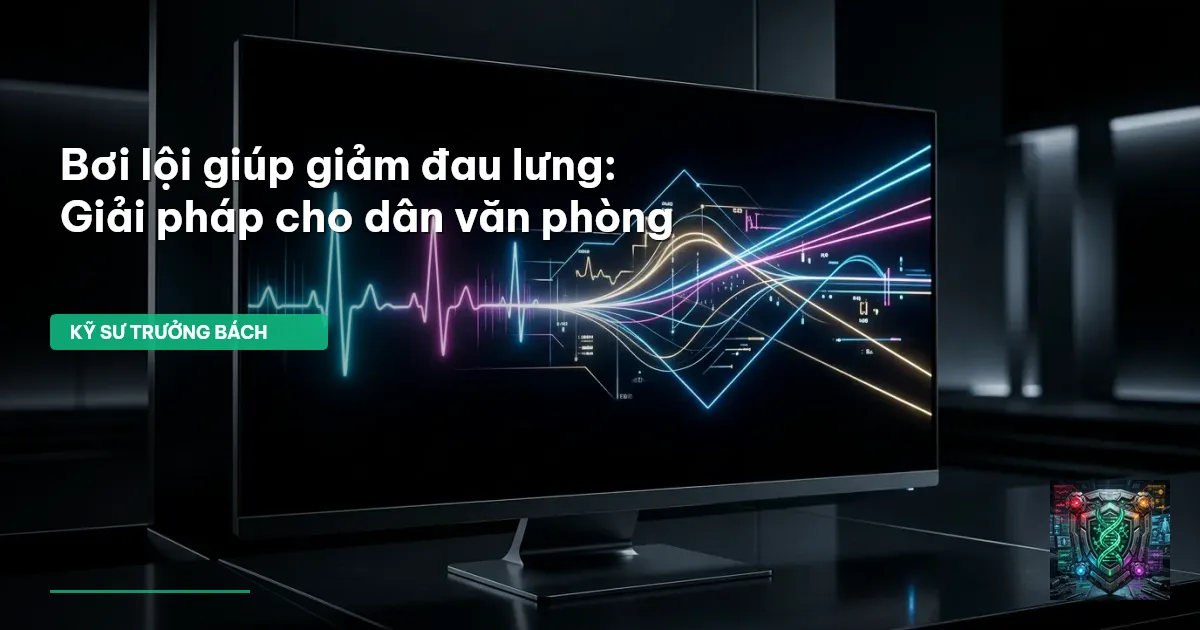 bơi lội giảm đau lưng