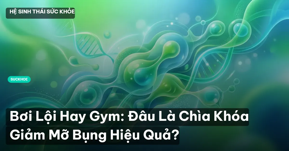 Bơi Lội Hay Gym: Đâu Là Chìa Khóa Giảm Mỡ Bụng Hiệu Quả?