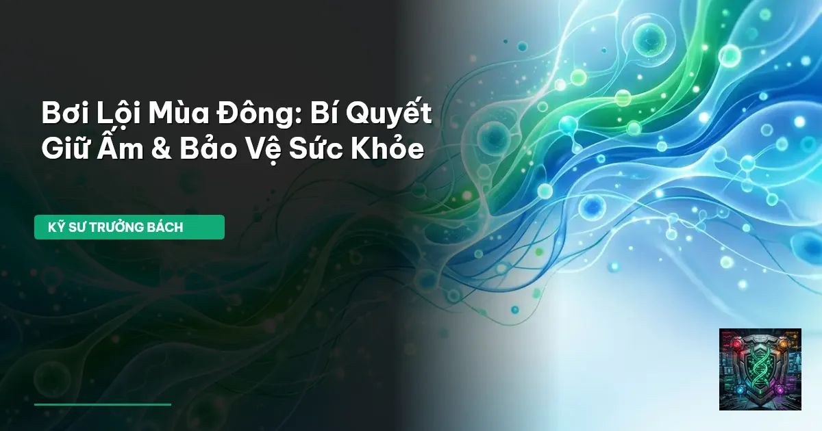 bơi lội mùa đông