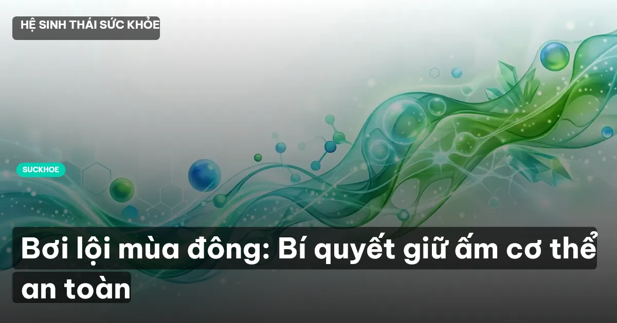 bơi lội mùa đông