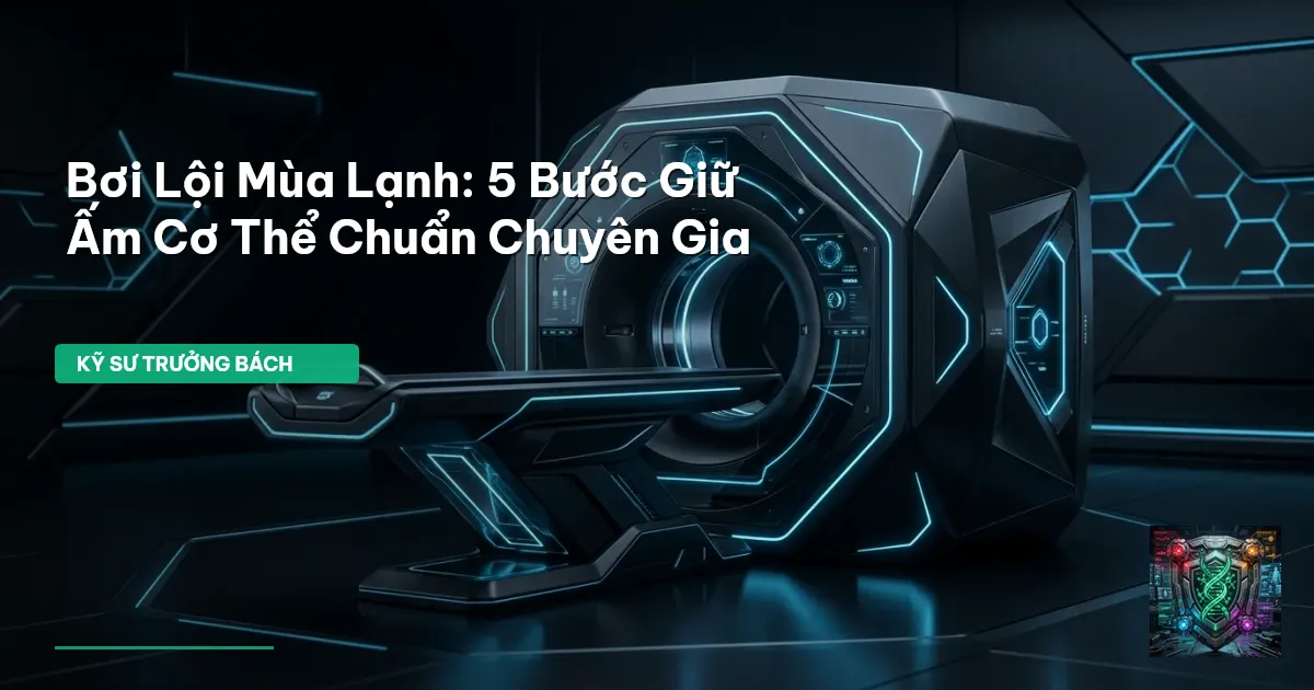 bơi lội mùa lạnh