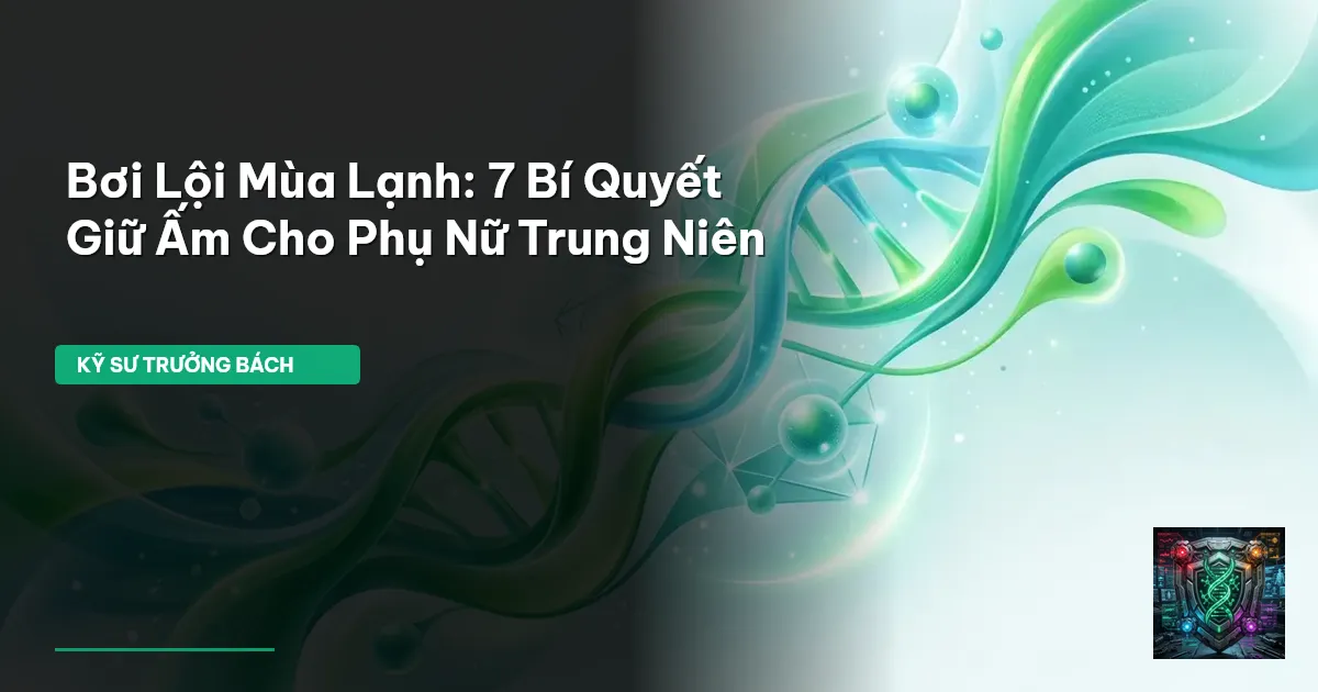bơi lội mùa lạnh