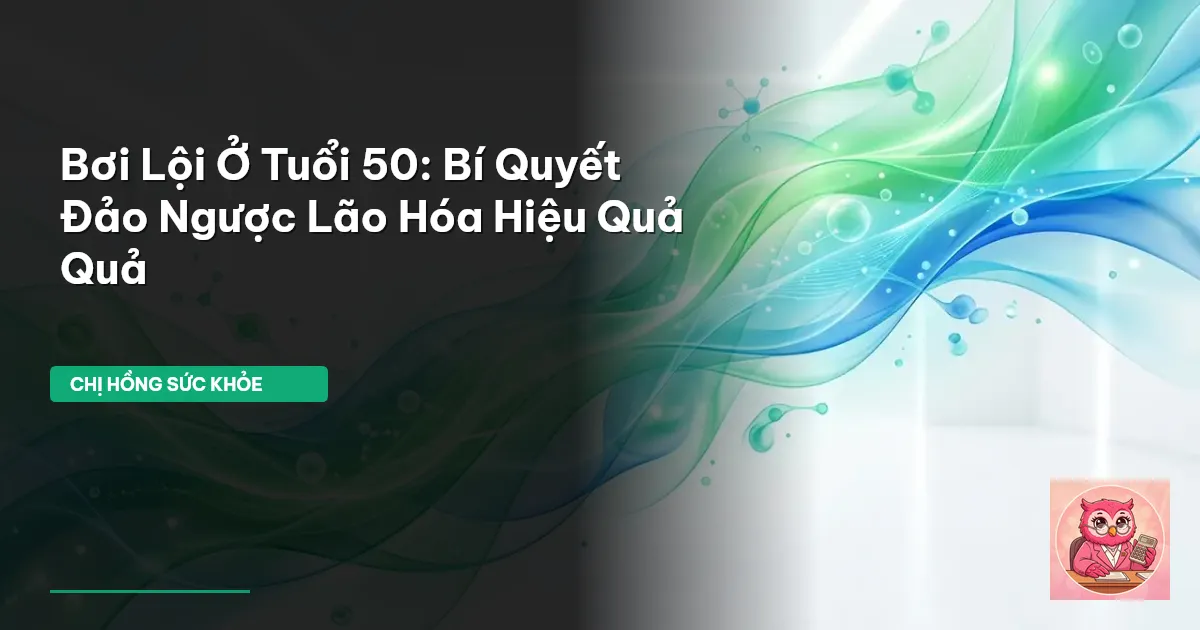 bơi lội tuổi 50