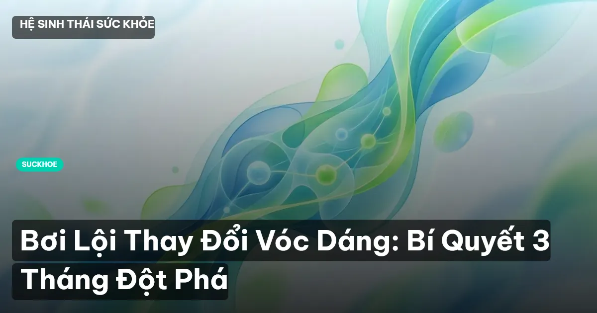 bơi lội giảm cân