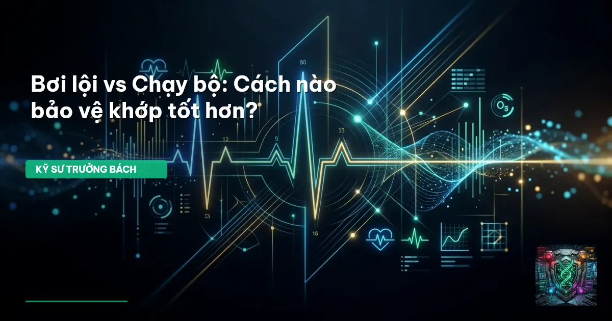 bơi lội hay chạy bộ