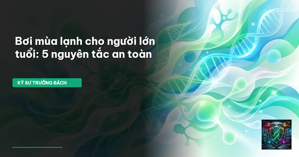 bơi lội mùa lạnh