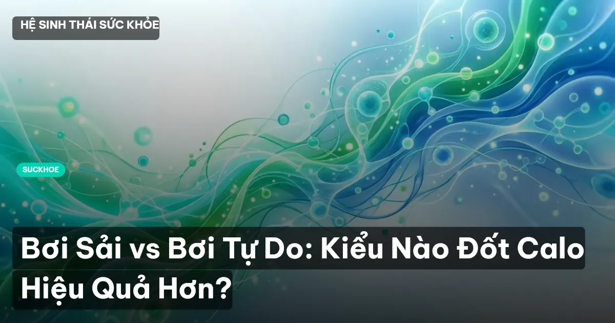 Bơi Sải vs Bơi Tự Do: Kiểu Nào Đốt Calo Hiệu Quả Hơn?