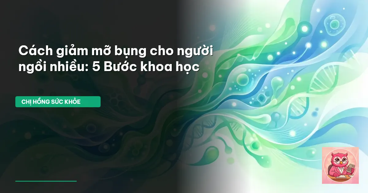 giảm mỡ bụng