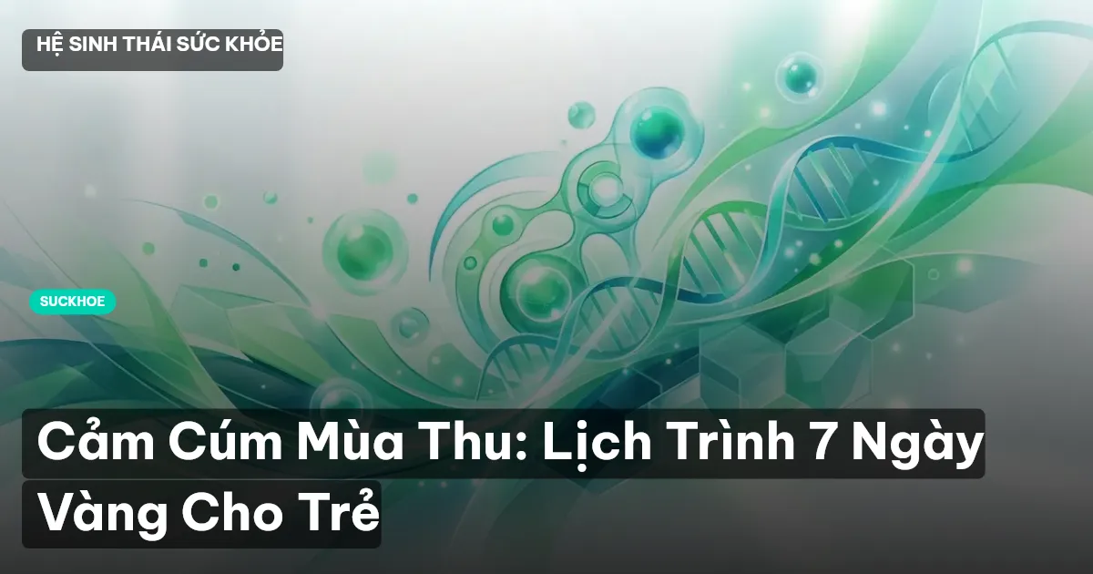 cảm cúm ở trẻ