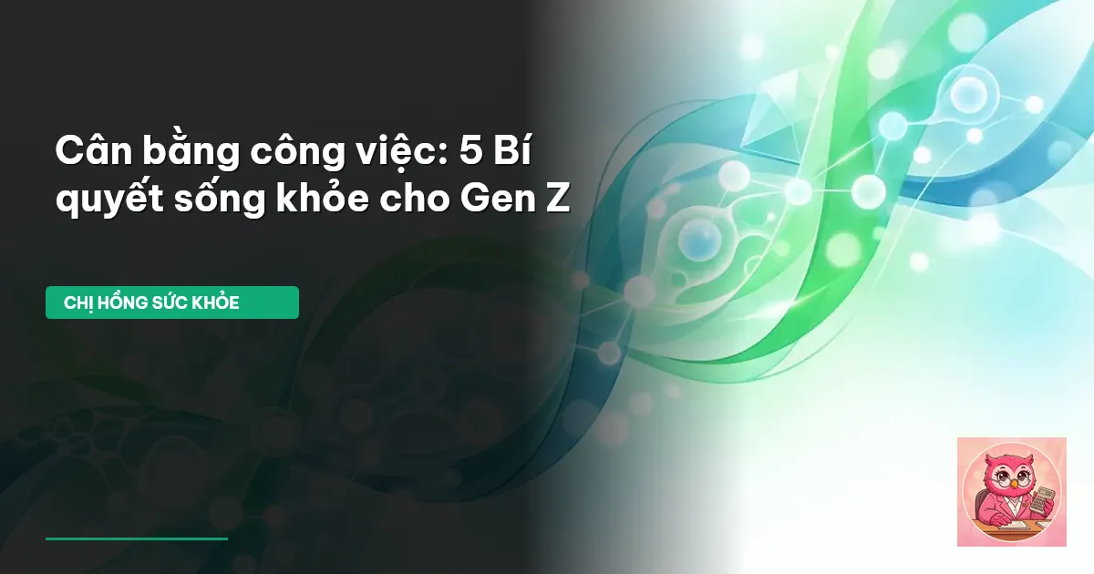cân bằng cuộc sống