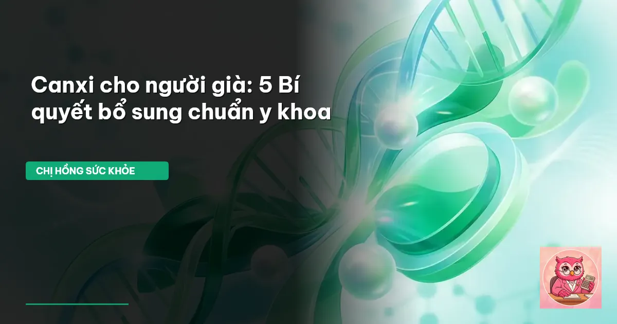 canxi cho người già