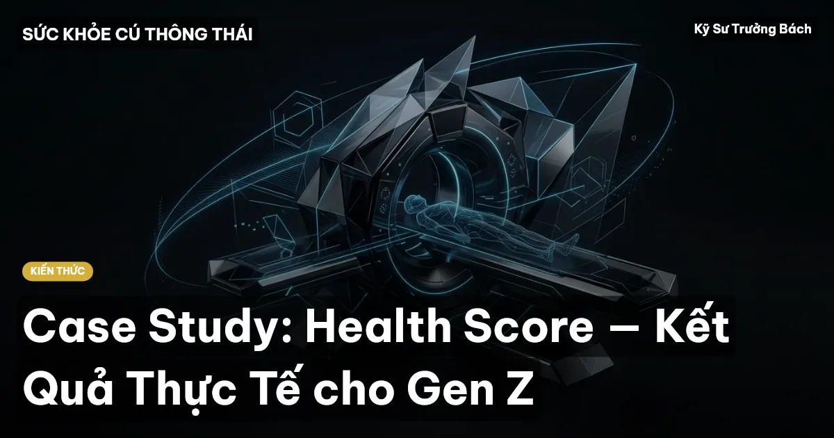Case Study: Health Score — Kết Quả Thực Tế cho Gen Z