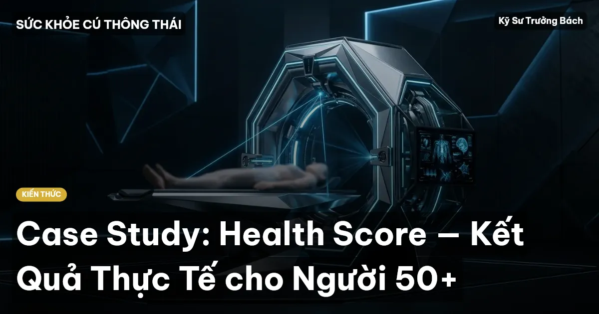 Case Study: Health Score — Kết Quả Thực Tế cho Người 50+