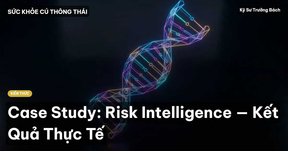 Case Study: Risk Intelligence — Kết Quả Thực Tế