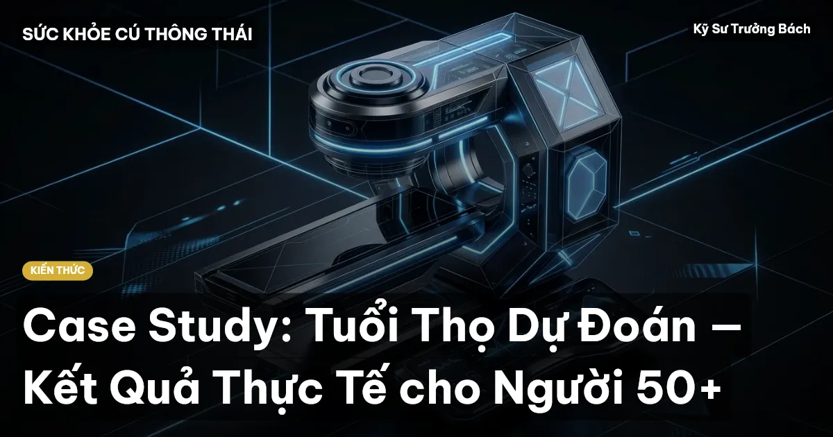 Case Study: Tuổi Thọ Dự Đoán — Kết Quả Thực Tế cho Người 50+