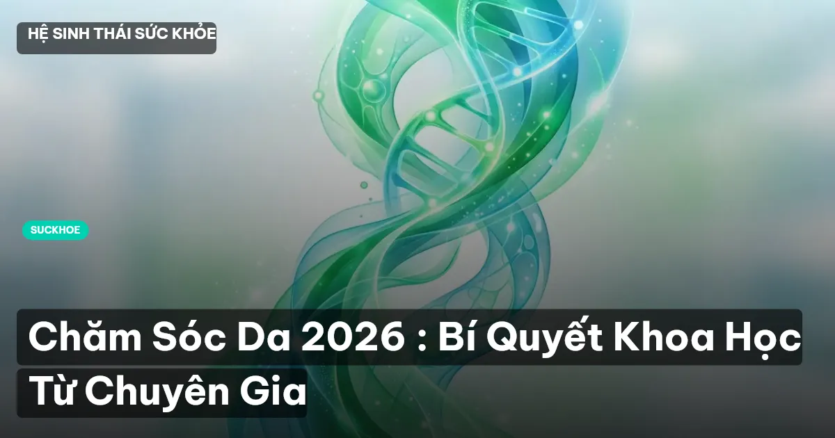 Chăm Sóc Da 2026 : Bí Quyết Khoa Học Từ Chuyên Gia