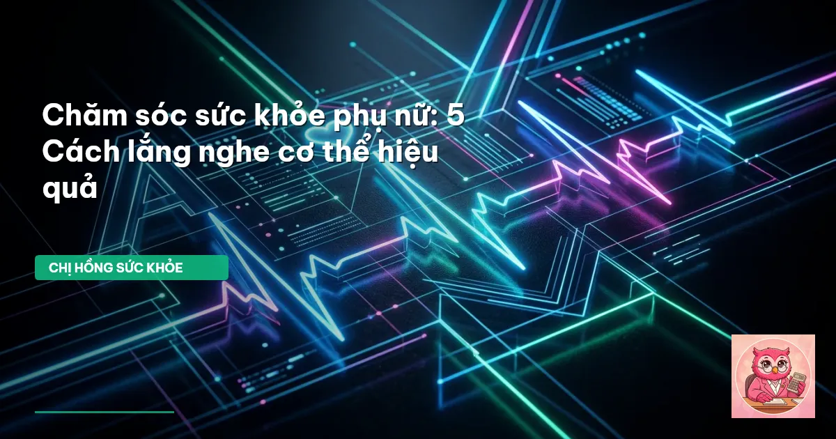 sức khỏe phụ nữ