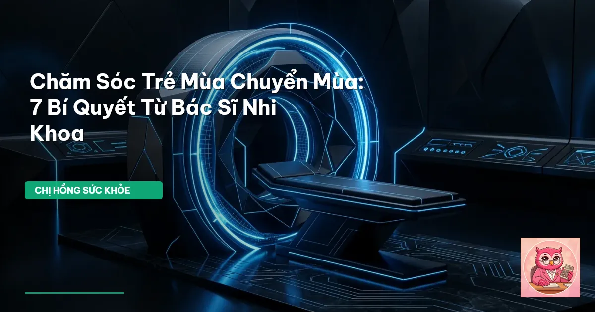 chăm sóc trẻ mùa chuyển mùa