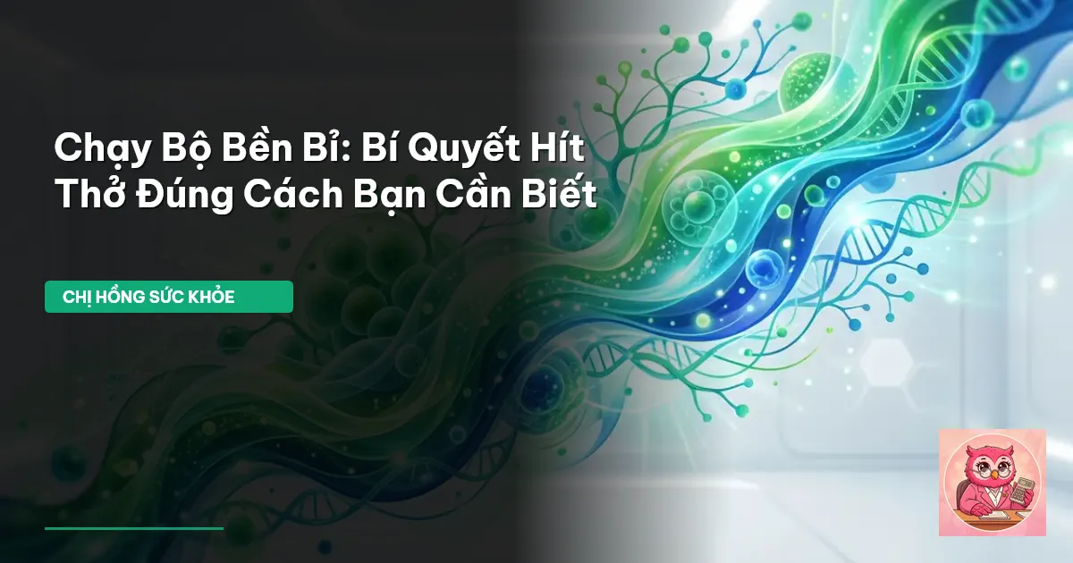 kỹ thuật hít thở khi chạy bộ