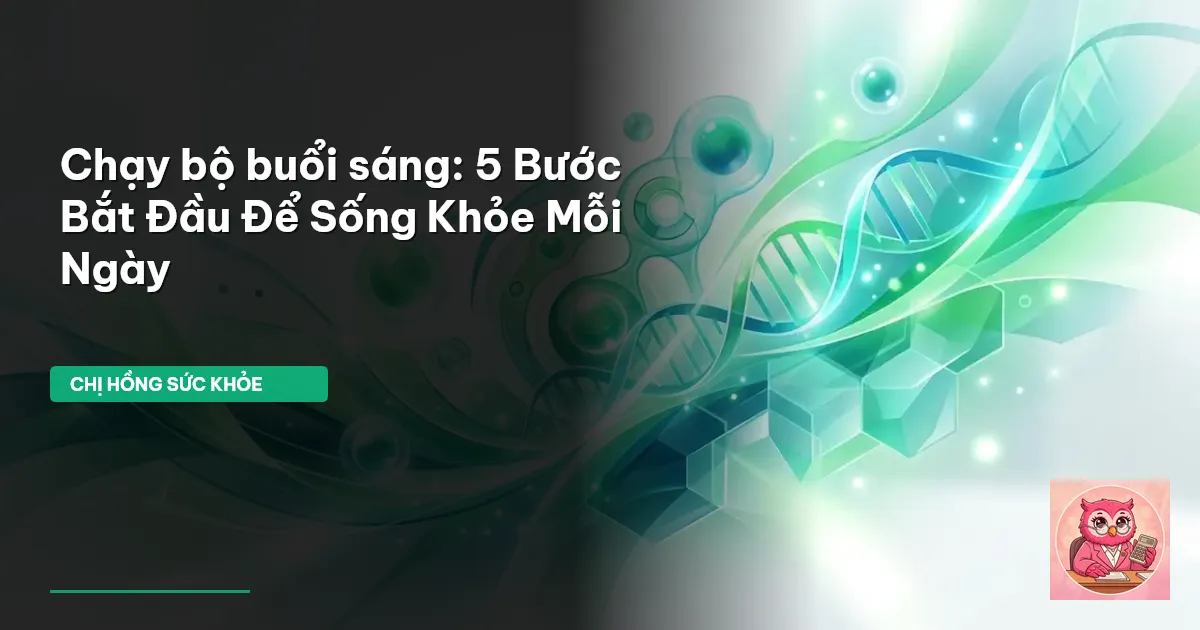 chạy bộ buổi sáng