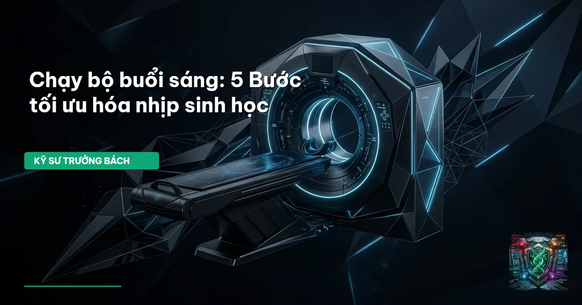 chạy bộ buổi sáng