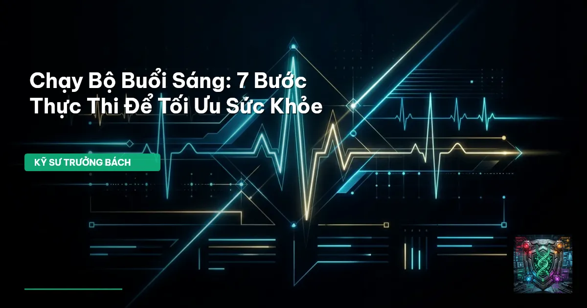 chạy bộ buổi sáng