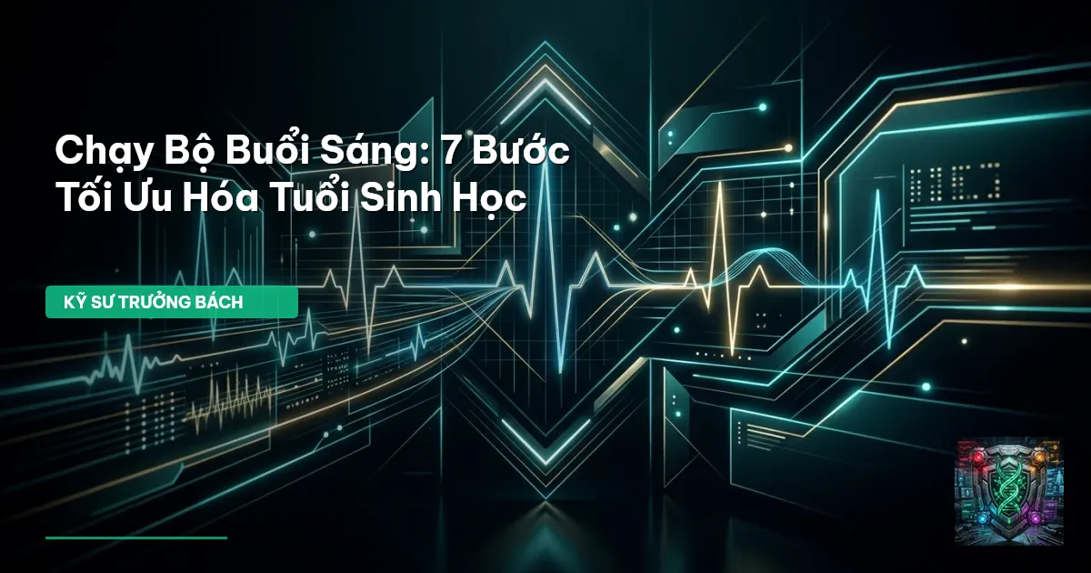 chạy bộ buổi sáng