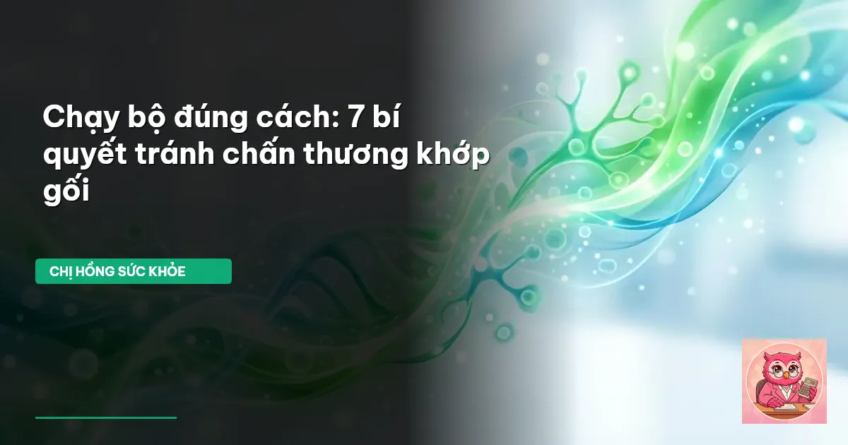 chạy bộ đúng cách