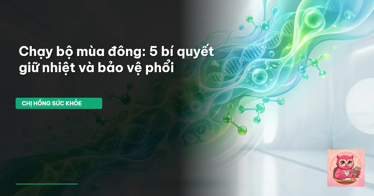 chạy bộ mùa đông