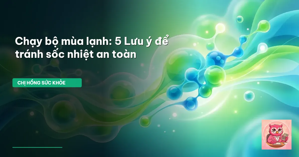 chạy bộ mùa lạnh