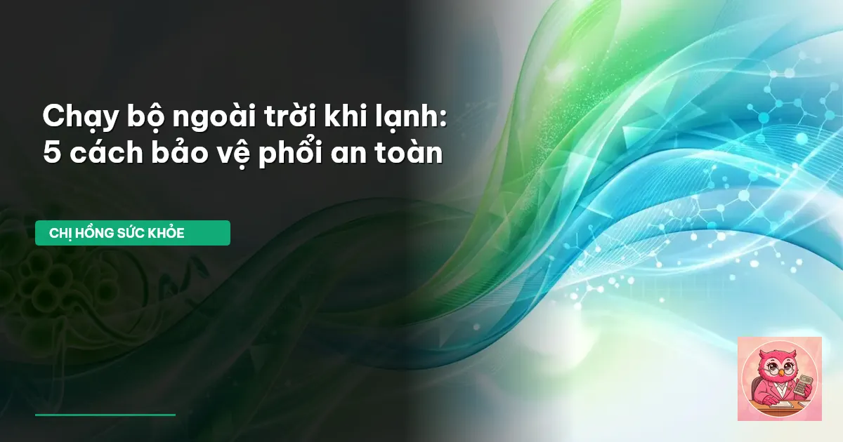 chạy bộ mùa đông
