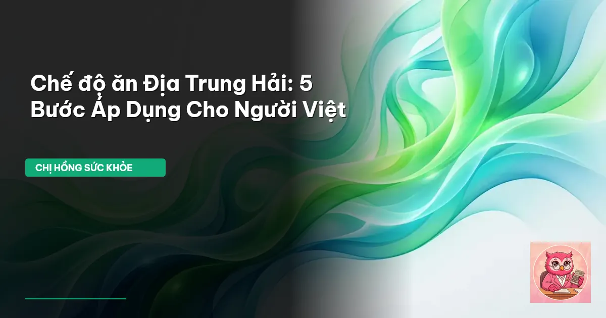 chế độ ăn Địa Trung Hải