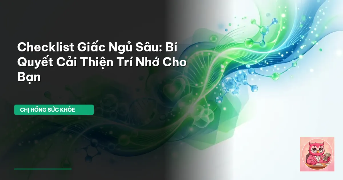 giấc ngủ sâu