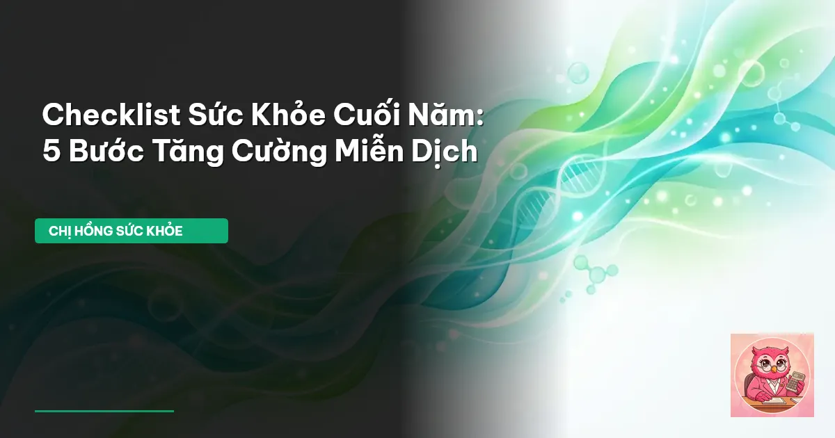 sức khỏe cuối năm