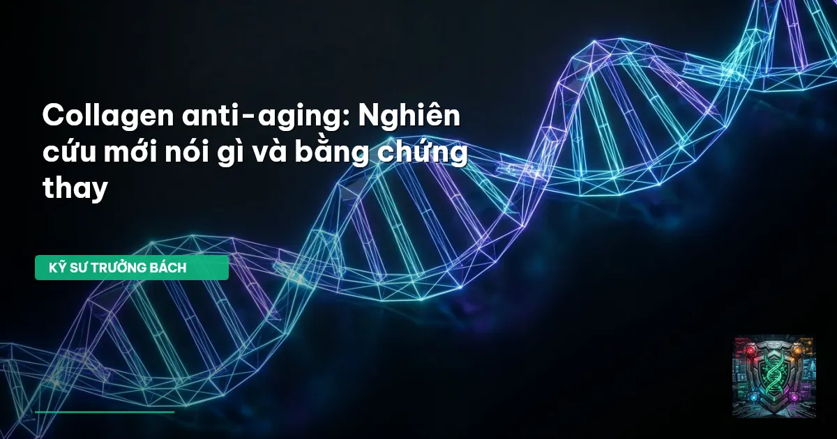 collagen anti-aging nghiên cứu mới