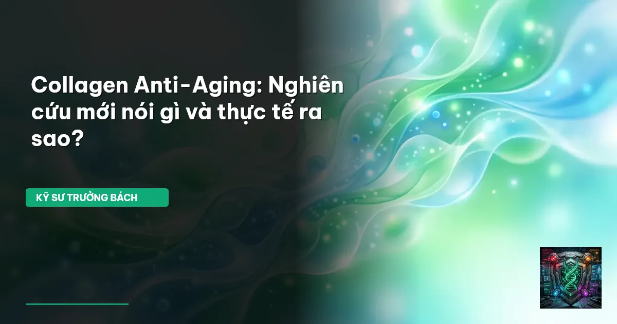 collagen anti-aging nghiên cứu mới