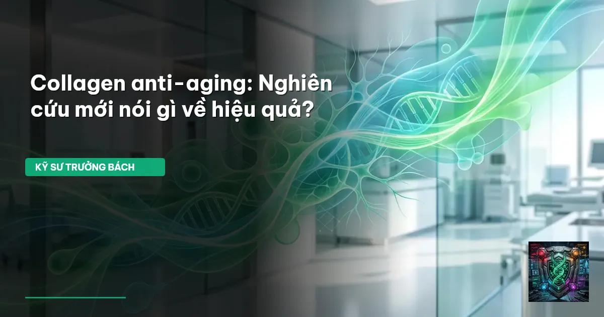collagen anti-aging nghiên cứu mới