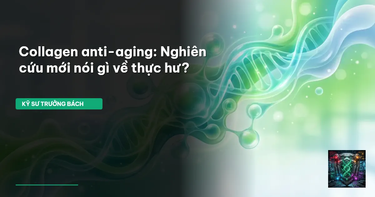 collagen anti-aging nghiên cứu mới