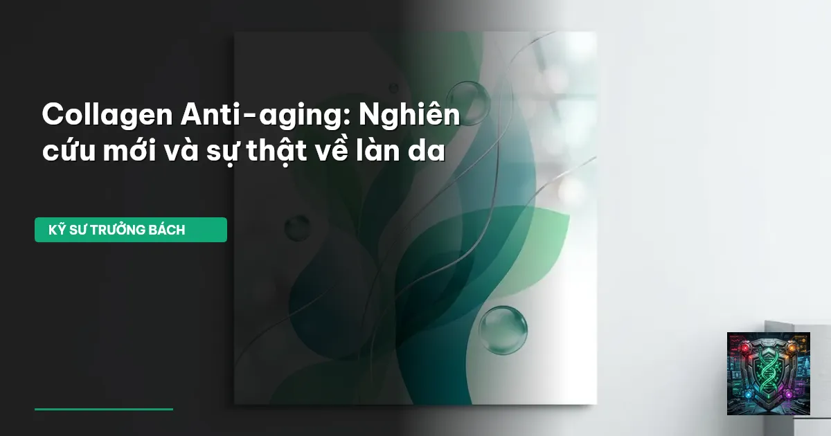 collagen anti-aging nghiên cứu mới