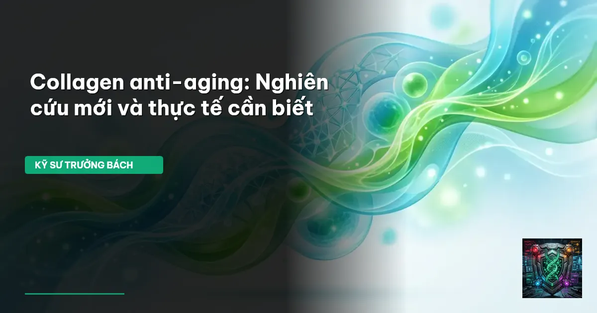 collagen anti-aging nghiên cứu mới