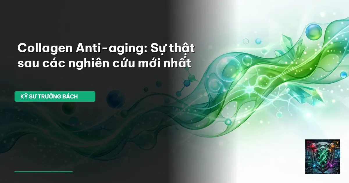 collagen anti-aging nghiên cứu mới