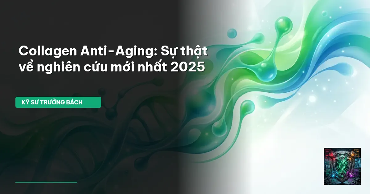 collagen anti-aging nghiên cứu mới