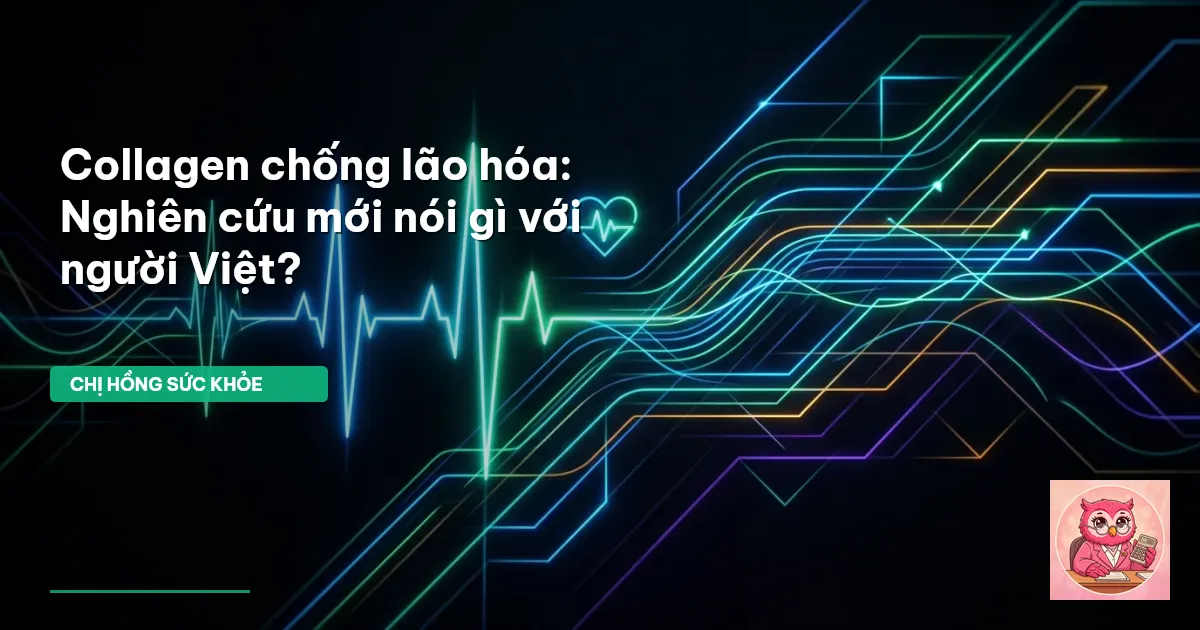 collagen chống lão hóa nghiên cứu mới